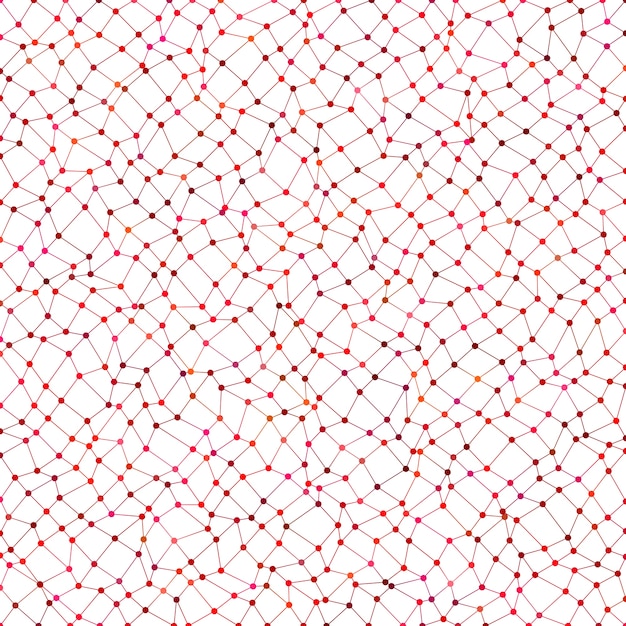 Fondo de patrón de malla de polígono irregular abstracto colorido