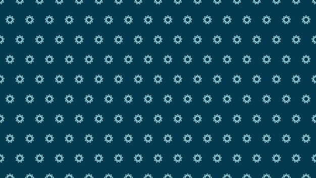 Fondo de patrón de mandala azul simple