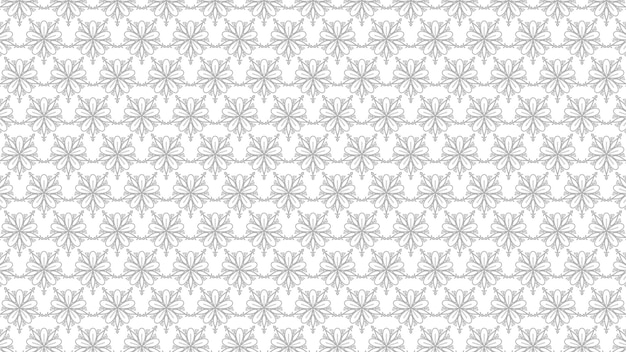 Fondo Patrón Mandala Ornamento Negro 11