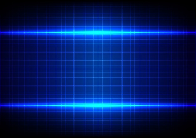 Fondo de patrón de mesa de efecto de luz azul abstracto