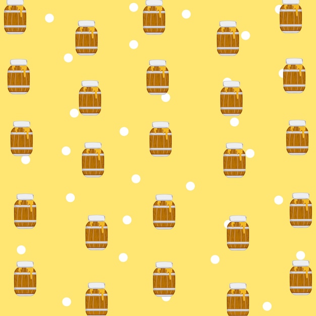 Fondo de patrón de miel