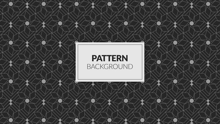 Fondo de patrón negro geométrico mínimo moderno
