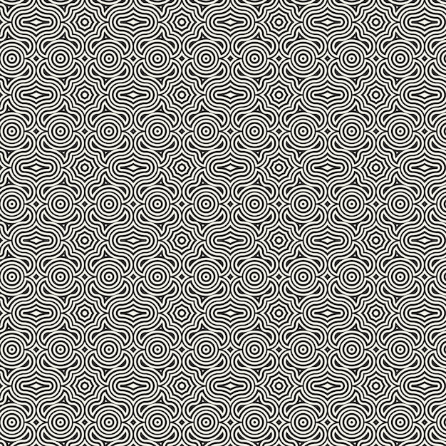 Fondo con patrón ornamental lineal geométrico