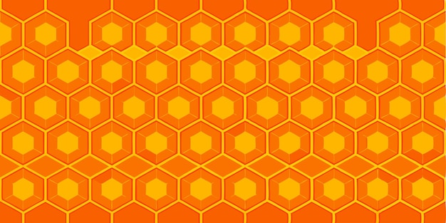 Fondo del patrón de panal de miel