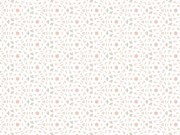 Fondo de patrón de papel tapiz marrón abstracto Mandala o Ikat