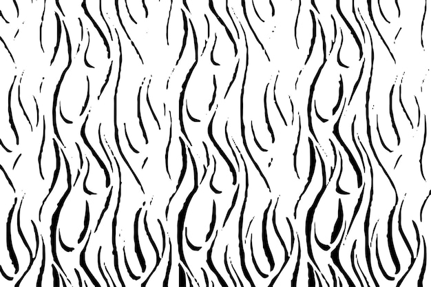 Fondo Patrón de pincel Grunge Textura Vector blanco y negro