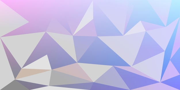 fondo con un patrón poligonal de colores pastel brillantes