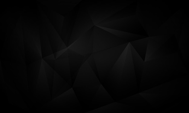 fondo con patrón de polígono triángulo negro