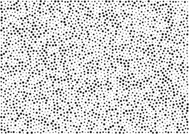 Fondo de patrón de puntos de semitono degradado abstracto tamaño a4 formato A4