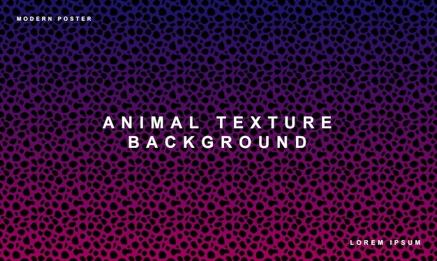 Fondo de patrón de puntos textura animal