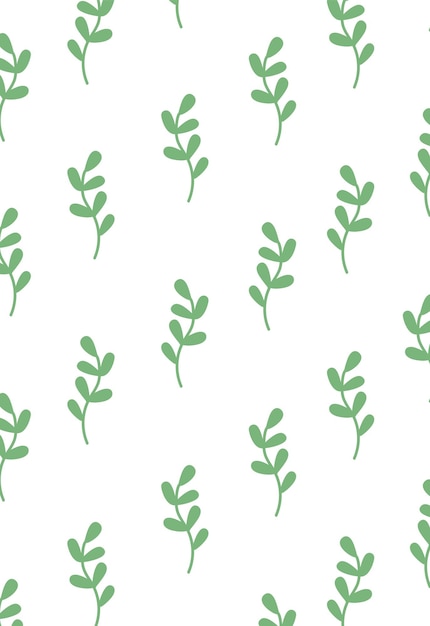 Fondo con el patrón de las ramas frondosas