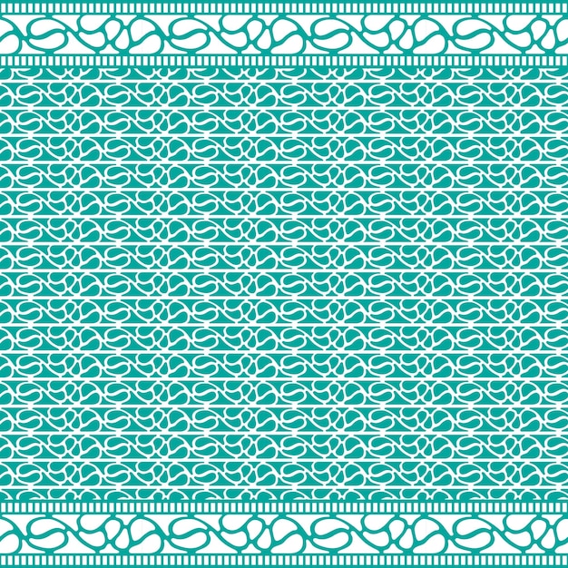 Fondo de patrón redondeado circular azul forma de círculo formas geométricas patrón papel tapiz vectorial