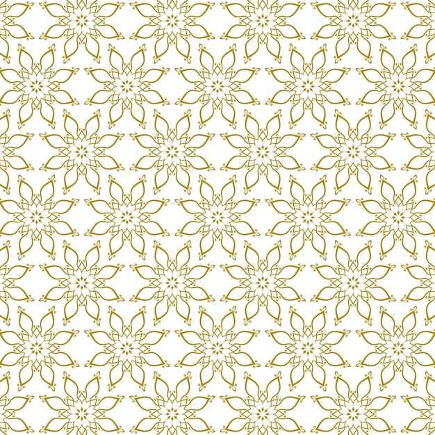 Fondo de patrón redondo floral transparente de lujo