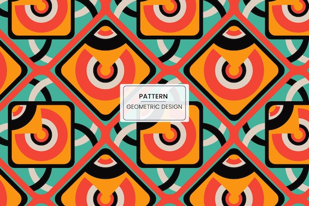 Fondo patrón retro