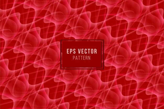 Fondo de patrón rojo transparente abstracto back ground eps vector editable