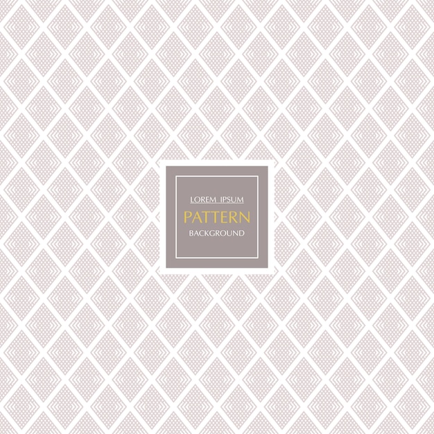 Fondo de patrón de rombo abstracto con estilo