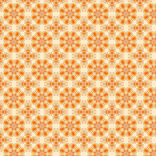 Fondo de patrón textil patrón floral diseño de textura vectorial elegante
