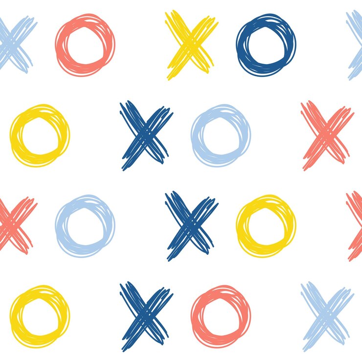 Vector fondo de patrón de textil de tela sin costuras impresión de muestra de tela de doodle de bebé