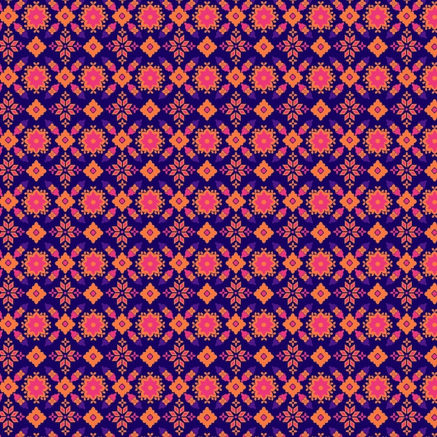 El fondo del patrón tradicional indonesio de Songket