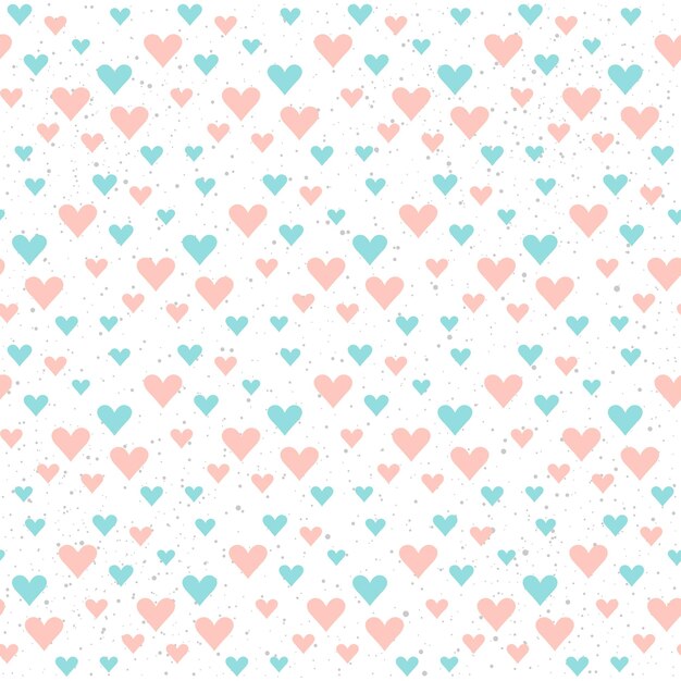Fondo de patrón transparente hecho a mano. Patrón abstracto de color azul, gris y rosa para tarjetas, invitaciones, fondos de pantalla, álbumes, álbumes de recortes, papel de regalo de vacaciones, telas textiles, prendas de vestir, camisetas, etc.