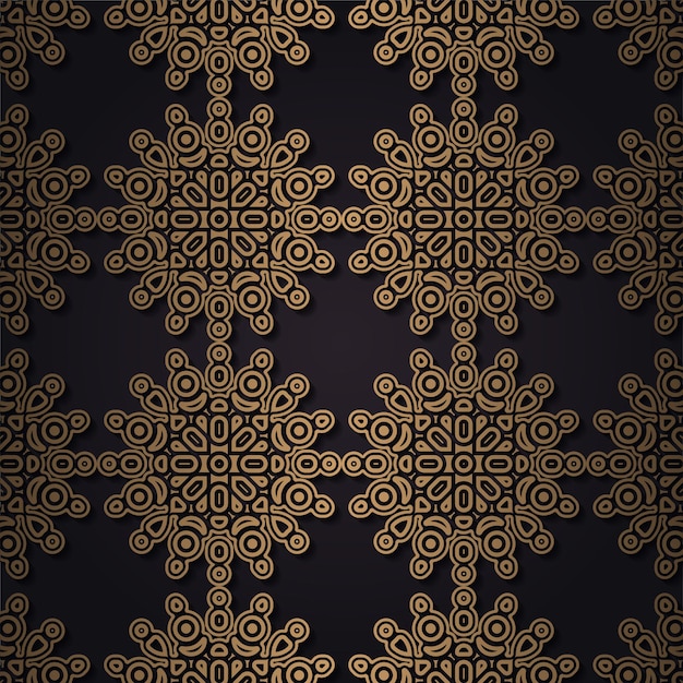 Fondo de patrón transparente oscuro de lujo