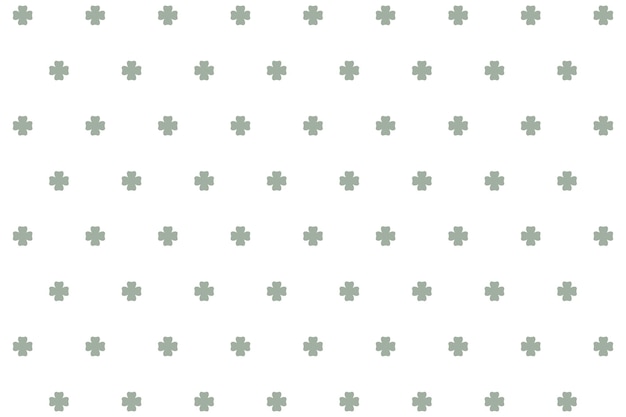 Fondo con patrón de trébol verde
