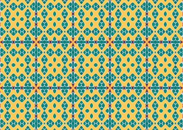 Fondo de patrón vectorial sin costuras con diseño de elementos