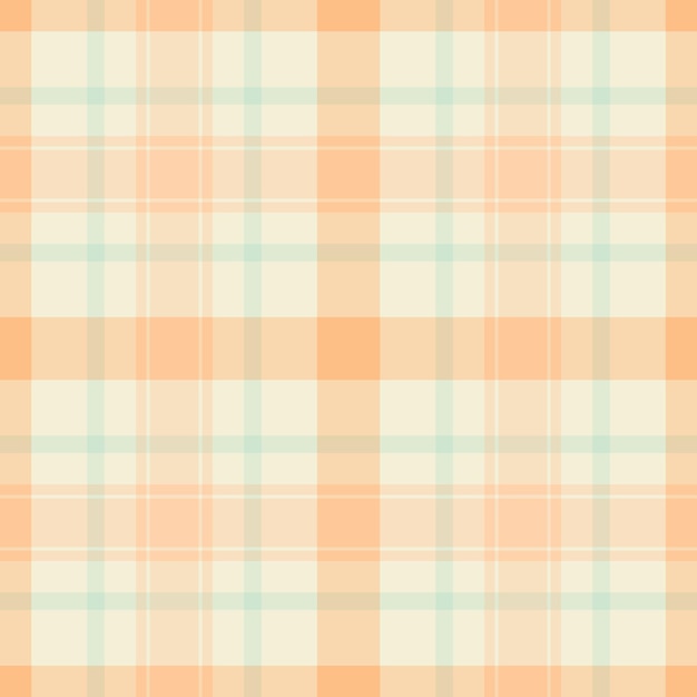 Fondo de patrón vectorial de textil de tartan de textura con un tejido de cheque de cuadros sin costura