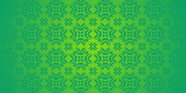fondo de patrón verde con motivos árabes
