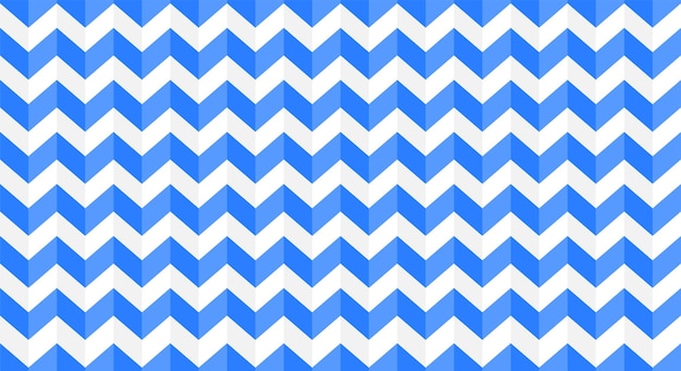 Fondo de patrón de zigzag azul moderno