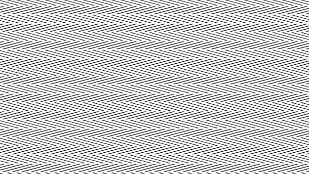 Fondo de patrón zigzag en blanco y negro para el estilo de la tela o el elemento de textura