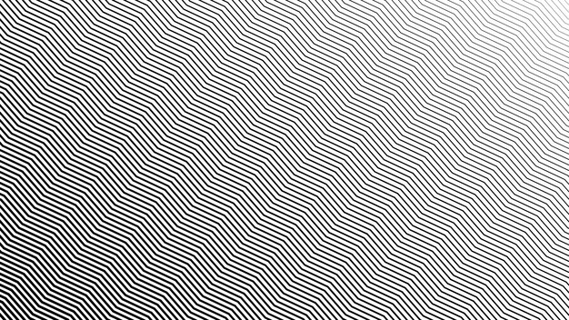 Fondo con patrón en zigzag blanco y negro para el estilo de tela o el elemento de textura