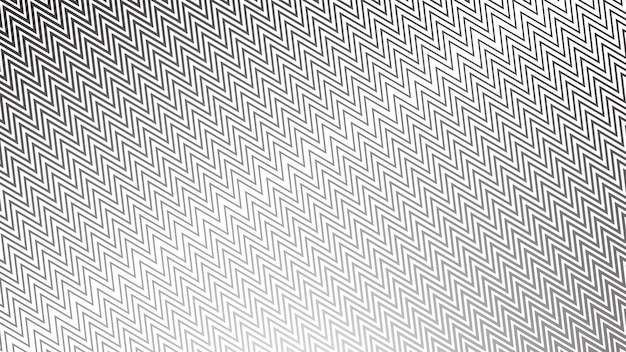 Fondo de patrón zigzag en blanco y negro para el estilo de la tela o el elemento de textura