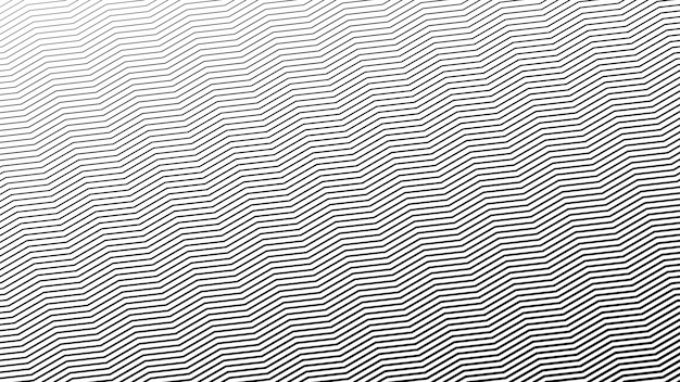 Fondo con patrón en zigzag blanco y negro para el estilo de tela o el elemento de textura