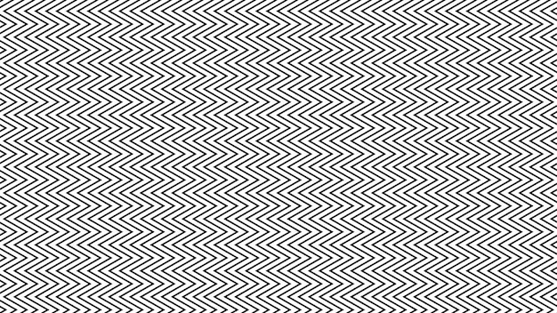 Fondo de patrón zigzag en blanco y negro para el estilo de la tela o el elemento de textura