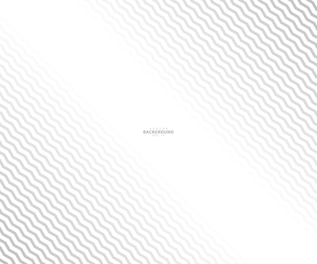 Fondo de patrón de zigzag de medio tono Líneas abstractas Fondo geométrico Negro y blanco