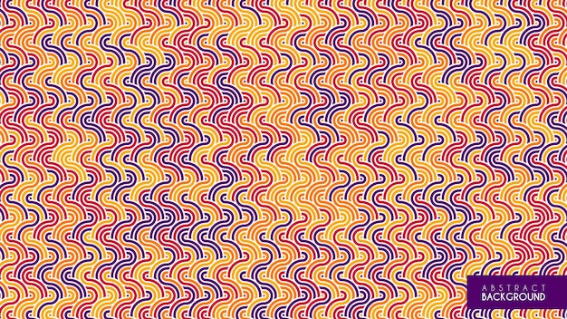 Vector fondo de patrones abstractos modernos y creativos