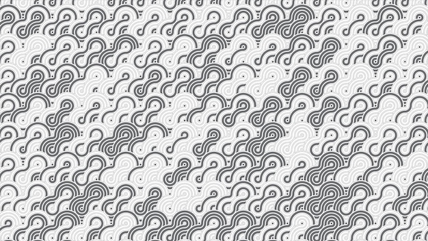 Fondo de patrones abstractos modernos y creativos