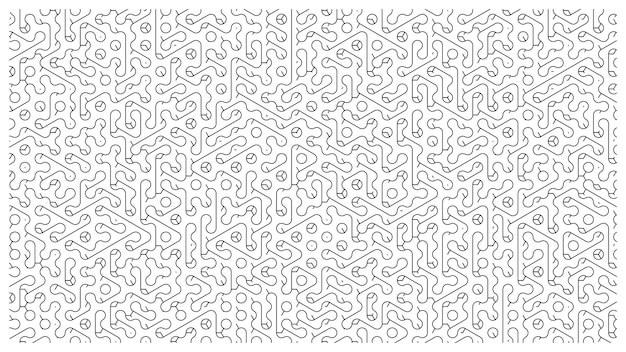 Fondo de patrones abstractos modernos y creativos