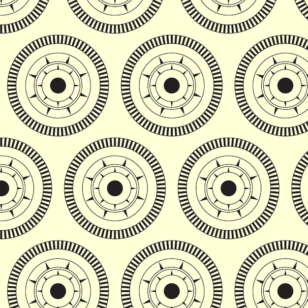 fondo de patrones circulares sin costuras