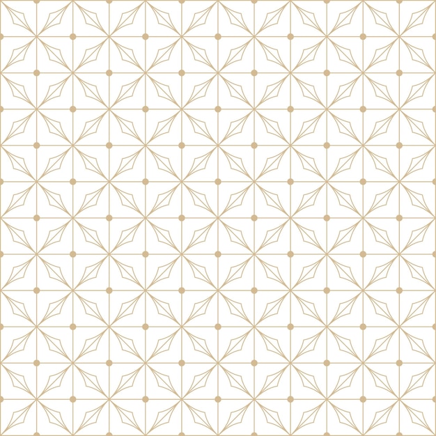 Fondo de patrones sin fisuras de formas geométricas floridas abstractas