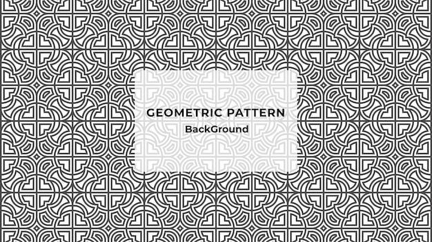 Fondo de patrones sin fisuras de líneas abstractas geométricas