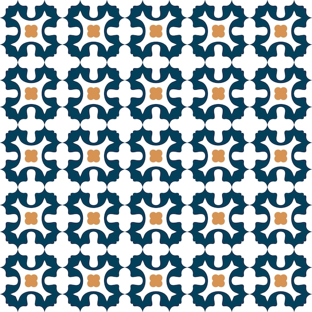 Fondo de patrones sin fisuras de ornamento simple