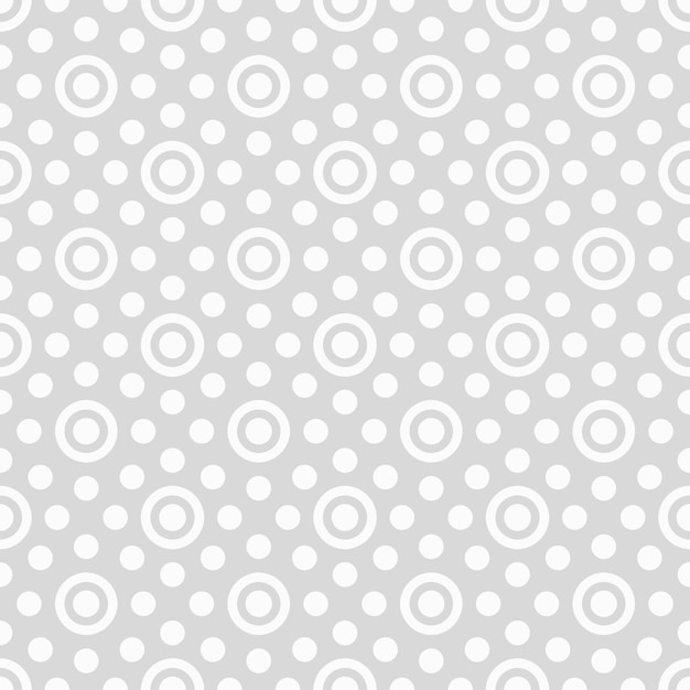 Fondo de patrones sin fisuras de puntos monocromos
