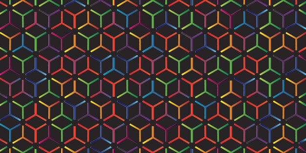 Fondo patrones de formas geométricas