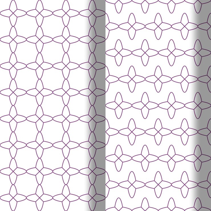 Fondo de patrones de vector ornamental inconsútil