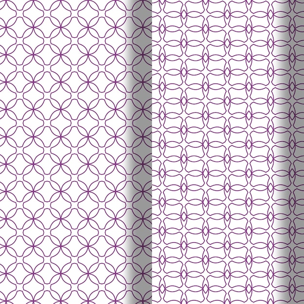 Fondo de patrones de vector ornamental inconsútil