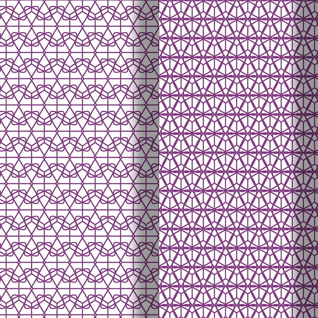 Fondo de patrones de vector ornamental inconsútil