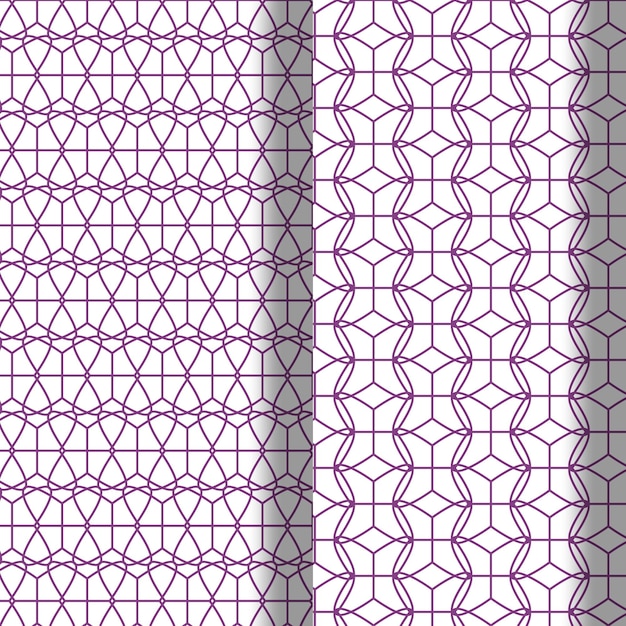 Fondo de patrones de vector ornamental inconsútil