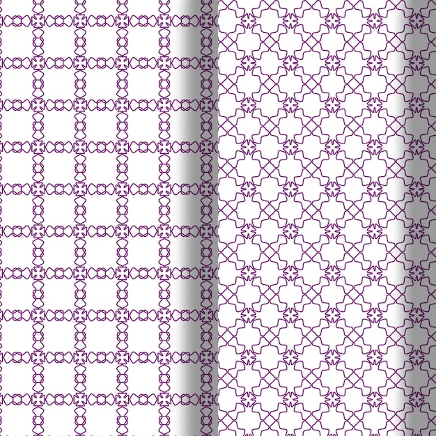 Fondo de patrones de vector ornamental inconsútil